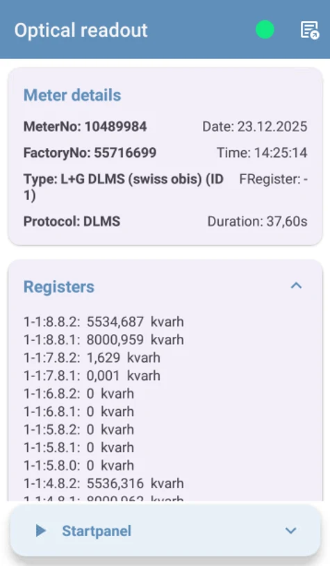 UNIMOD reader screenshot